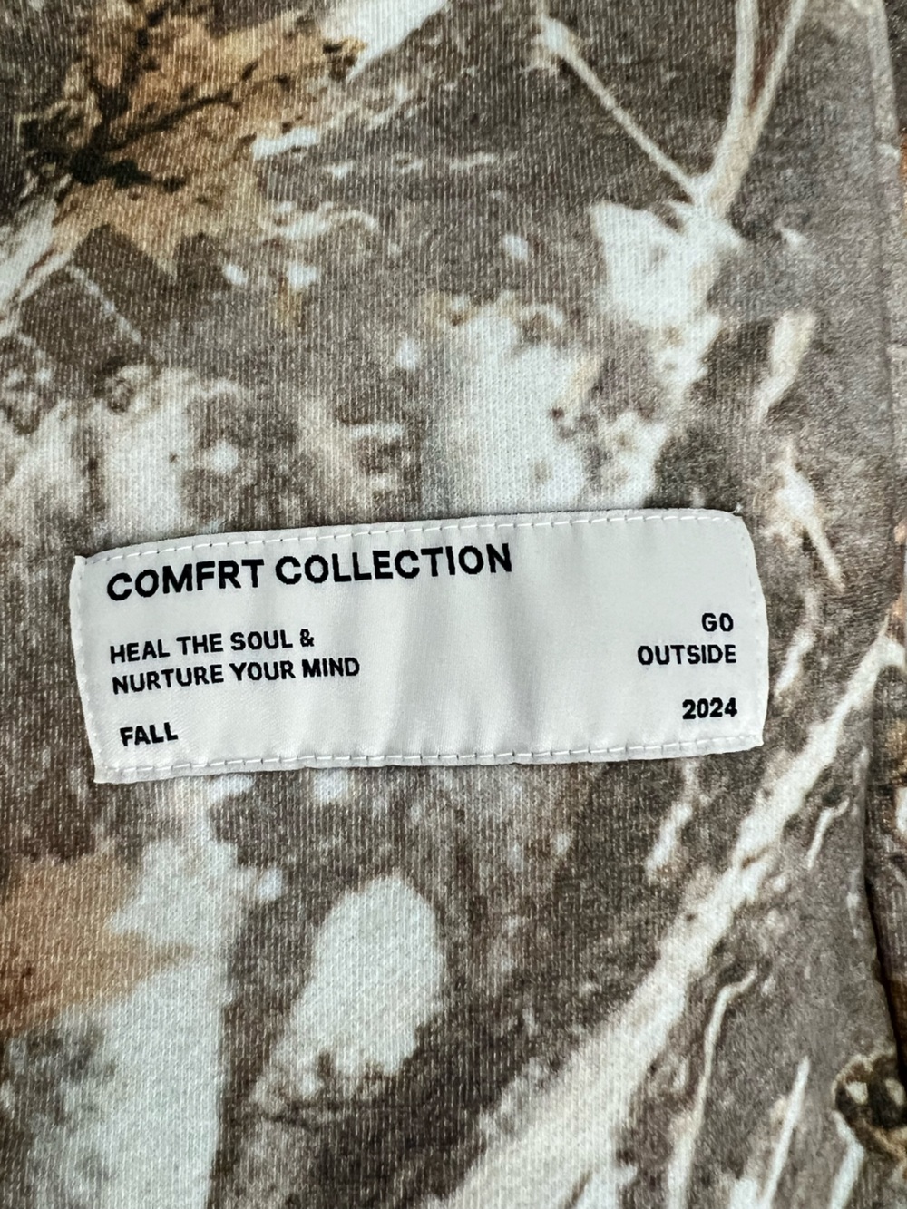 Comfrt Camouflage-Pattern Joggers in Brown & Beige - Picture 4 of 7